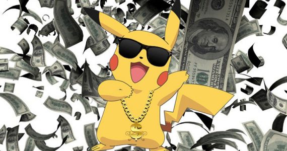 pokemon money dancing pikachu