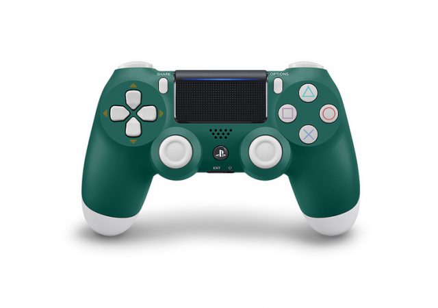green dualshock