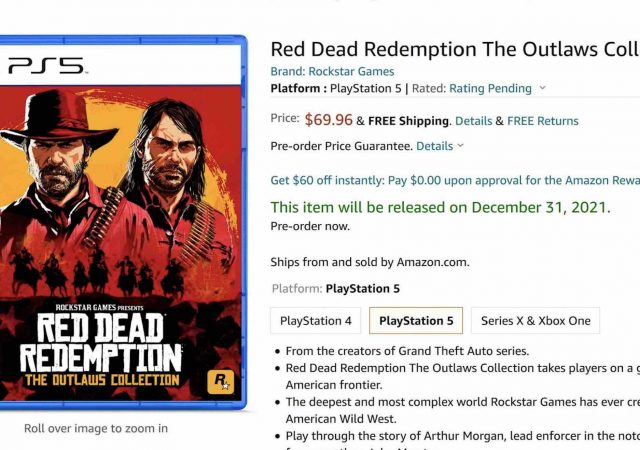 Red Dead PS5